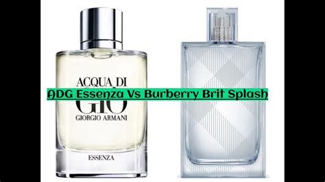 Armani code vs Burberry Brit 